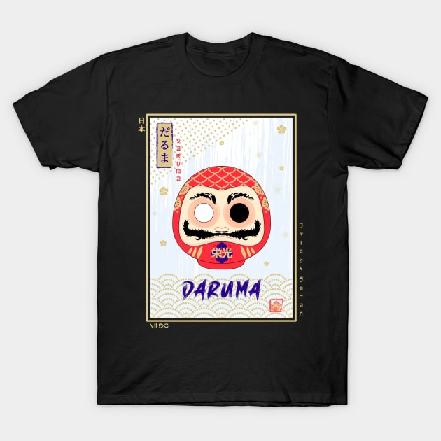 Daruma Ukiyo-e T-Shirt by Wimido